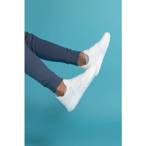 Riccon White White Unisex Sneakers 0012035