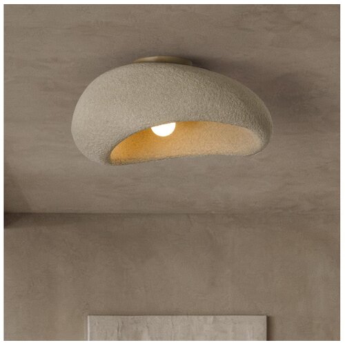 Brilagi Plafonsko svetlo WABI SABI 1xE27/60W/230V fi 50 cm bež Slike