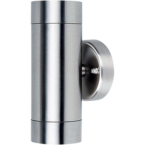 Starlux vanjska zidna LED svjetiljka Dundee II (6,4 W, Srebrne boje, IP44) Slike