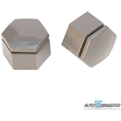 Af set poklopaca za &amp;scaron;rove tocka sivi 20 kom 22mm Slike