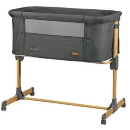 Kikka Boo kolevka Amaris wood dekor Dark Grey Cene