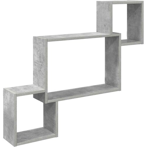  Polica na zidu Zidna montaža Betonska siva 91,5 x 15 x 76 cm Slike