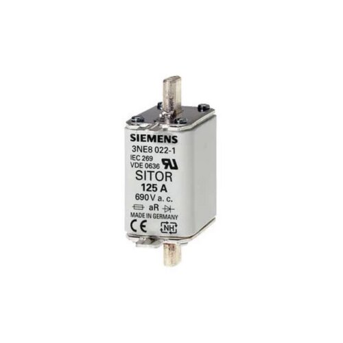 Siemens uložak osigurača Veličina osigurača = 0 125 A 690 V 3NE10220 Slike