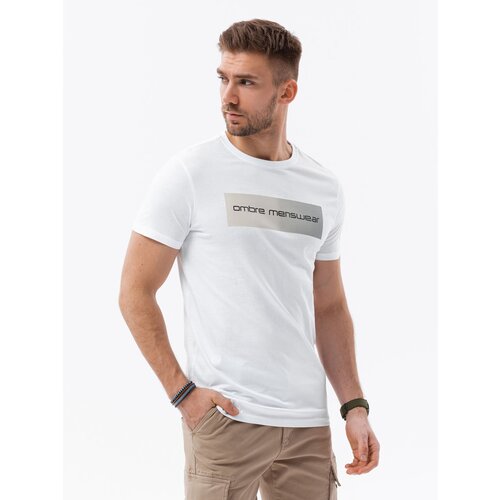 Ombre Men's printed cotton t-shirt Cene