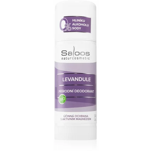 Saloos Bio Deodorant Lavender trdi dezodorant 50 ml
