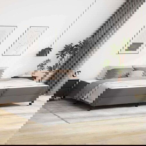  Krevet s madracem Siva 200 x 200 cm Slike