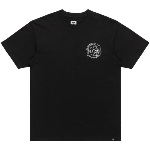 Dc Shoes Majice s kratkimi rokavi Dimensional SS Tee Črna Slike
