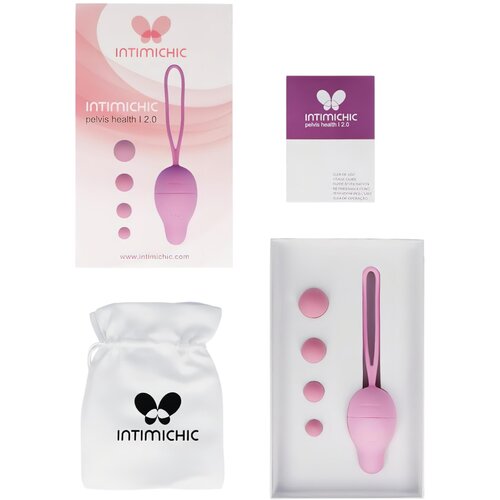 Intimichic I 2.0 - variabilen komplet žogic za gejšo (roza) Cene