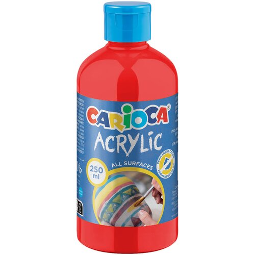 Carioca Akrilna boja u crvenoj boji 250 ml - Cijene