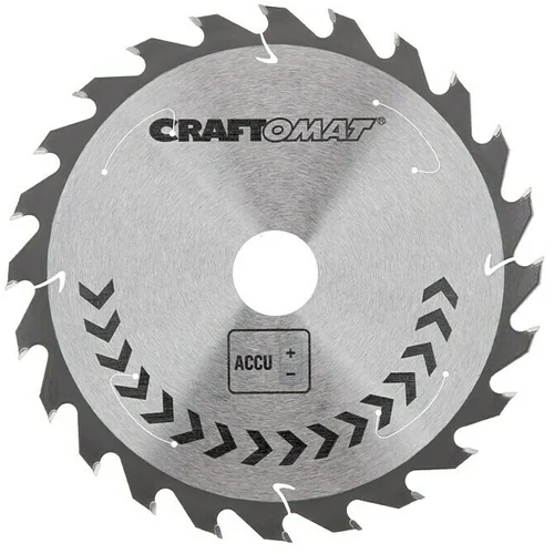 CRAFTOMAT List za kružnu pilu Accu Wood (190 mm, Provrt: 30 mm, 24 zupca)