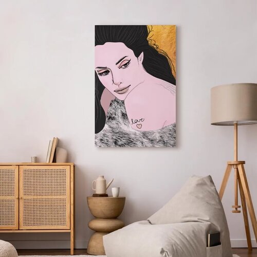  Slika - Sensual and Love (1 Part) Vertical 40x60 Premium Print Slike