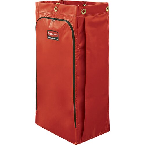 Rubbermaid Vreča za recikliranje, prostornina 128 l, z univerzalnim simbolom, rdeče barve Cene