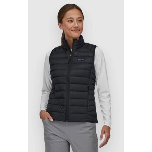 Patagonia Down Brezrokavnik black Cene