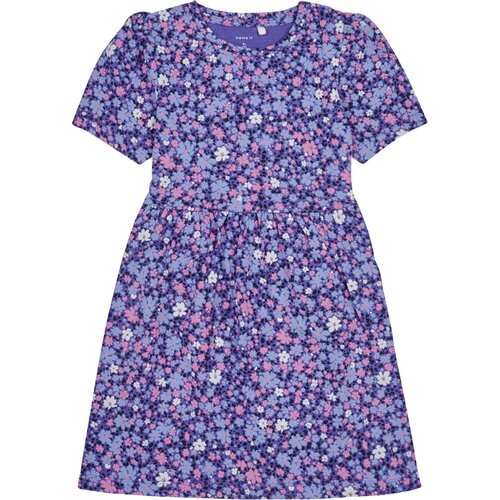 name it Kratke obleke NMFFANN SS DRESS Vijolična Cene