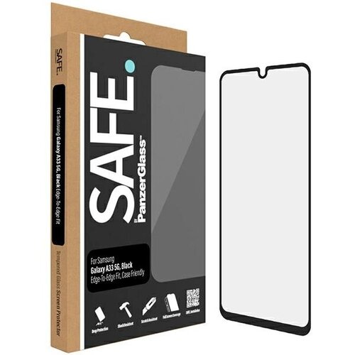 PanzerGlass SAFE BY KALJENO STEKLO ZA SAMSUNG GALAXY A33 5G Z OKVIRJEM, (21911538) Cene