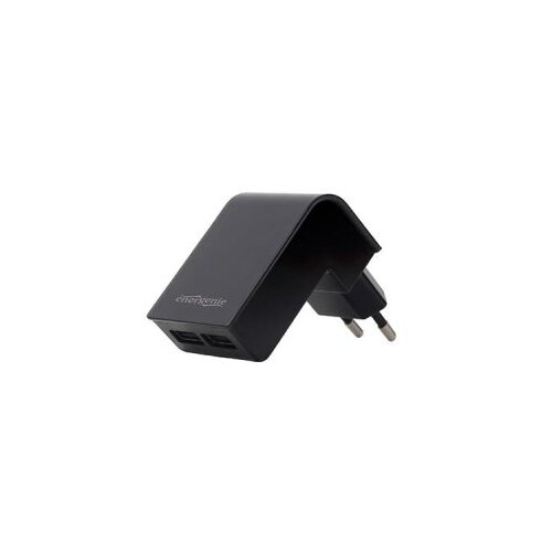  USB punjač GEMBIRD, 2 porta 2,1A, black, EG-U2C2A-02 Cijene