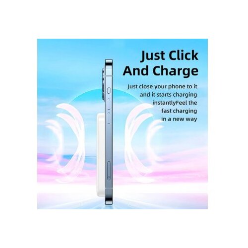 Remax usion rpp-65 pd20w + wireless 15w 10000mah ljubicasti Power bank magsafe ( BAT9604 ) Slike