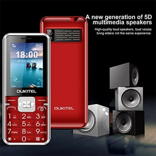 Oukitel 2G GSM Feature mobilni telefon 2.4'' TFT/1700mAh/32MB/DualSIM/Red Slike