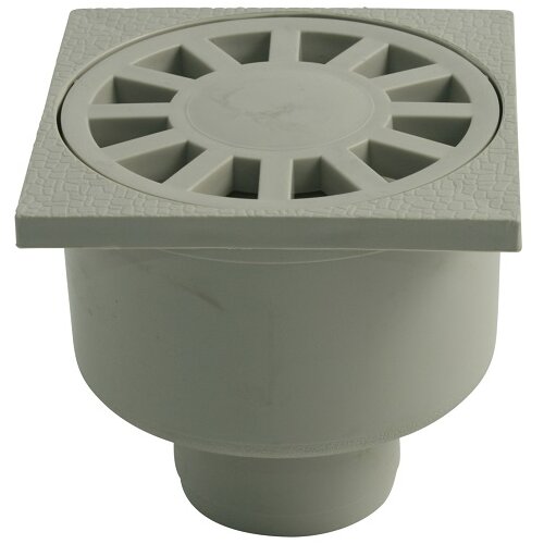 Marley podni odvod (100 x 100 mm, Odvod: Okomito, Promjer priključka za cijev: 50 mm) Slike