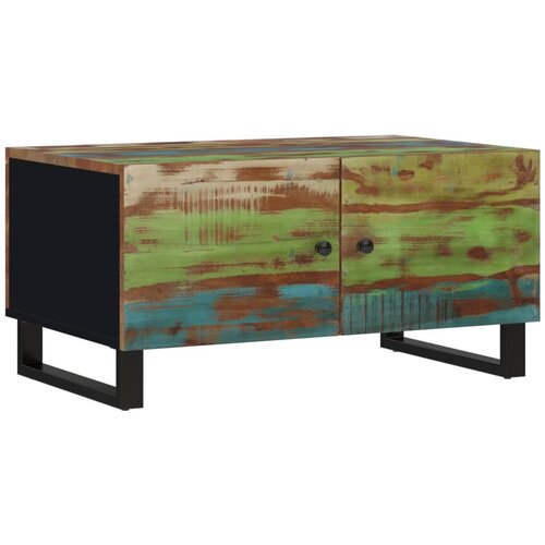  Stolić za kavu 80x50x40 cm od obnovljenog i konstruiranog drva Slike