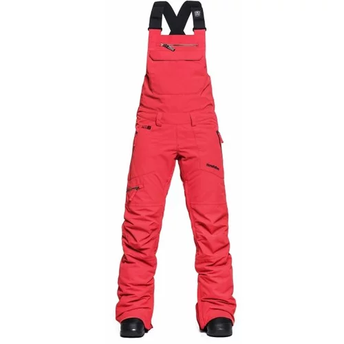 Horsefeathers STELLA PANTS Ženske skijaške/snowboard hlače, crvena, veličina