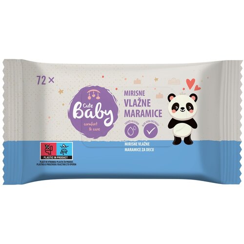 Cute baby Mirisne vlazne maramice 72/1 Slike