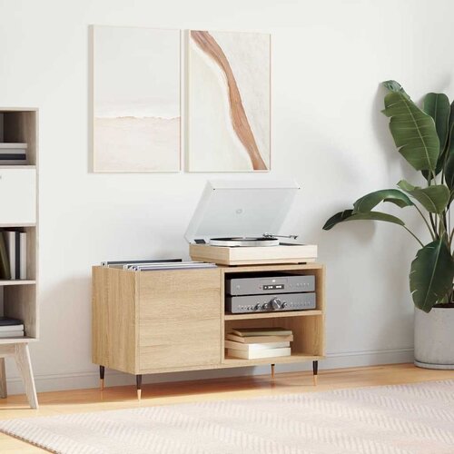 Ormarić za ploče boja hrasta 85x38x48 cm konstruirano drvo Cijene