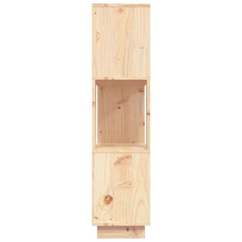 VidaXL knjižna omara/pregrada 80x25x101 cm trdna borovina Slike