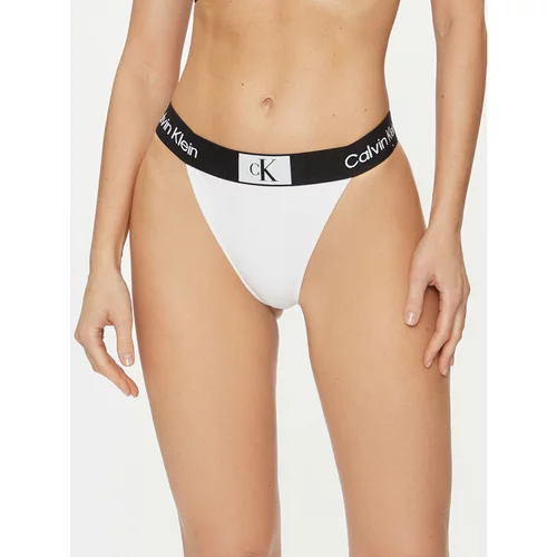 Calvin Klein Swimwear Spodnji del bikini KW0KW02259 Bela