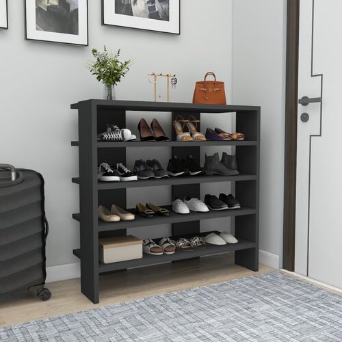 Hanah home Sargel - Anthracite Anthracite Shoe Cabinet Slike