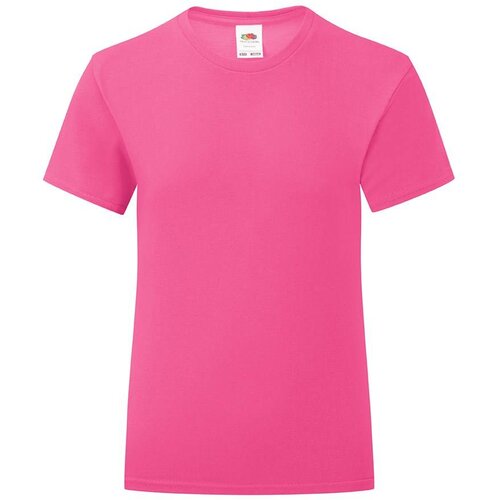 Fruit Of The Loom Pink Girls&amp;#039; T-shirt Iconic Slike