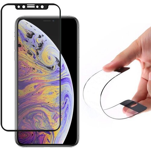  Kaljeno staklo Full Cover Flexi Nano Hibridni za&scaron;titnik zaslona s okvirom za iPhone 12 Pro Max Cijene
