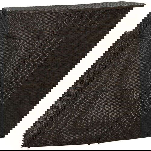 Poli vrtni barski stol smeđi 120 x 55 x 110 cm od poliratana Cijene