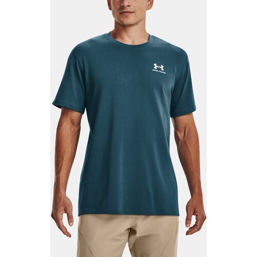 Under Armour T-Shirt UA LOGO EMB HEAVYWEIGHT SS-BLU - Men Slike