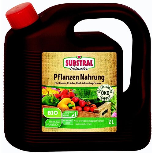 BIO rastlinsko gnojilo Substral Naturen (2 l, organsko gnojilo, brez kemičnih dodatkov) Slike