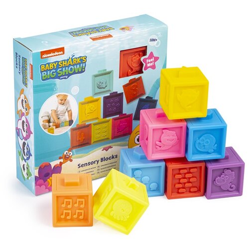  Set senzornih kockica BABY SHARK 8 kom KORISTI SE Cijene