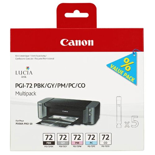 Canon komplet kartuš PGI-72 (PBK/GY/PM/PC/CO), original Cene