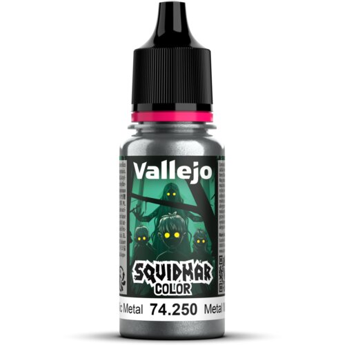 Vallejo Squidmar Color - 250 Metallic Metal Cene