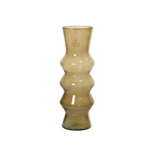 Dekordom vaza recycled glass 36cm 648441 - brown - kmg ( 041187 ) Slike
