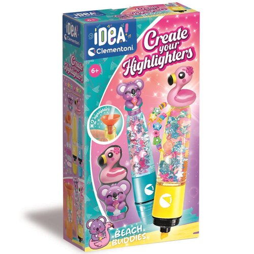 Clementoni Idea! Set za izradu označivača teksta Plažni prijatelji - Cijene