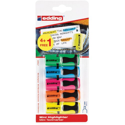 Signir MINI 1-3MM EDDING 7/5BOJA BLISTER (4 PLUS 1 GRATIS) Cene