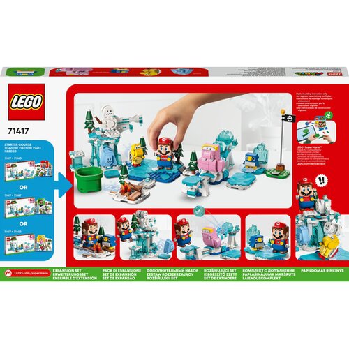 Lego Super Mario 71417 Fliprusova snježna pustolovina &amp;ndash; pro&amp;scaron;irena staza Slike