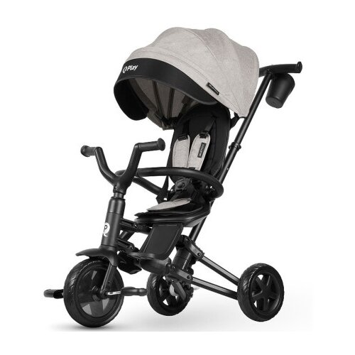 Qplay tricikl Nova Niello, Gray ( NOVA NIELLO CHILDREN TRICYCLE ) Slike
