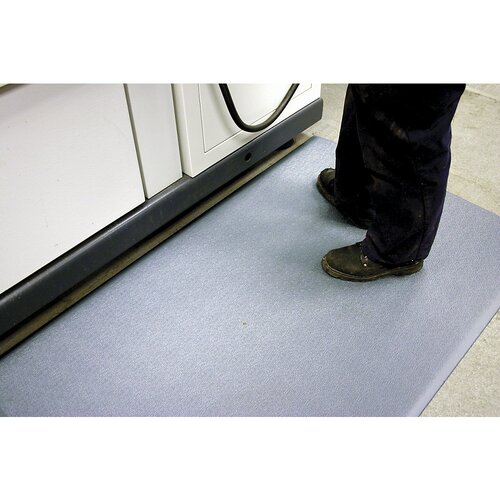 COBA Podloga za preprečevanje utrujenosti Orthomat®, PVC s tolčenim vzorcem, višina 9 mm, 600 x 900 mm, siva Cene