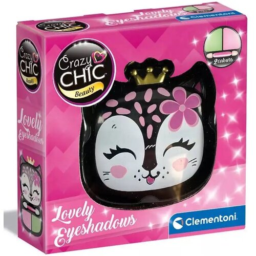 Clementoni Crazy Chic: Sjenilo u kutiji u obliku leoparda - Cijene
