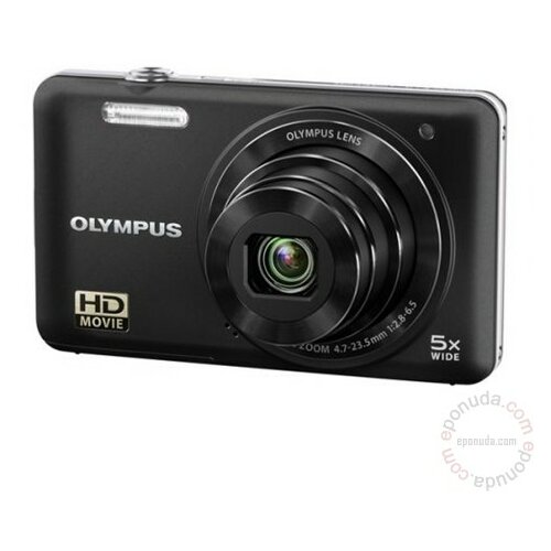 Olympus D-745 Black digitalni fotoaparat Slike