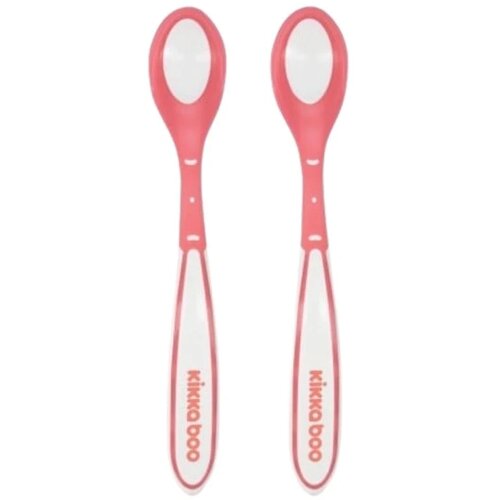 Kikka Boo termoosetljive kašike za bebe Pink Cene