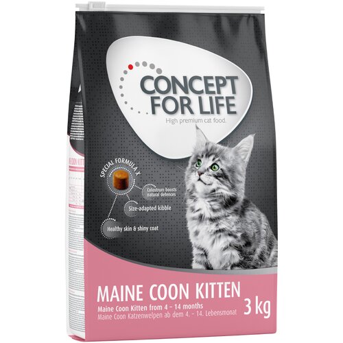 Concept for Life Maine Coon Kitten &ndash; izbolj&scaron;ana receptura! - 3 kg Cijene