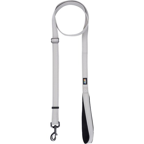 Rukka Pets Rukka&amp;reg; Bliss Eco povodec, siva - Velikost M: D 125-200 cm, &amp;Scaron; 20 mm Slike