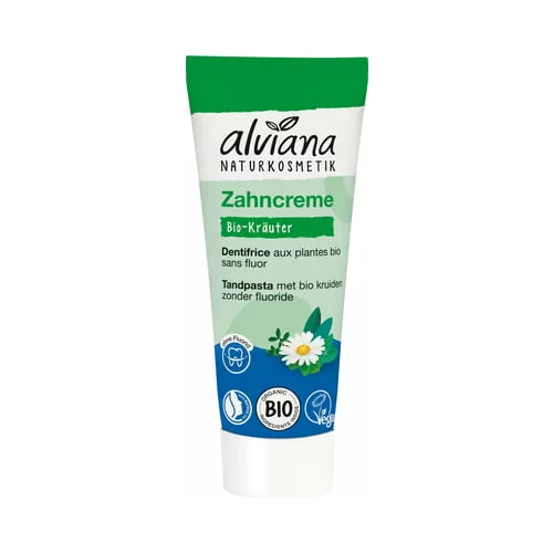 alviana naravna kozmetika Pasta za zube - bio-bilje